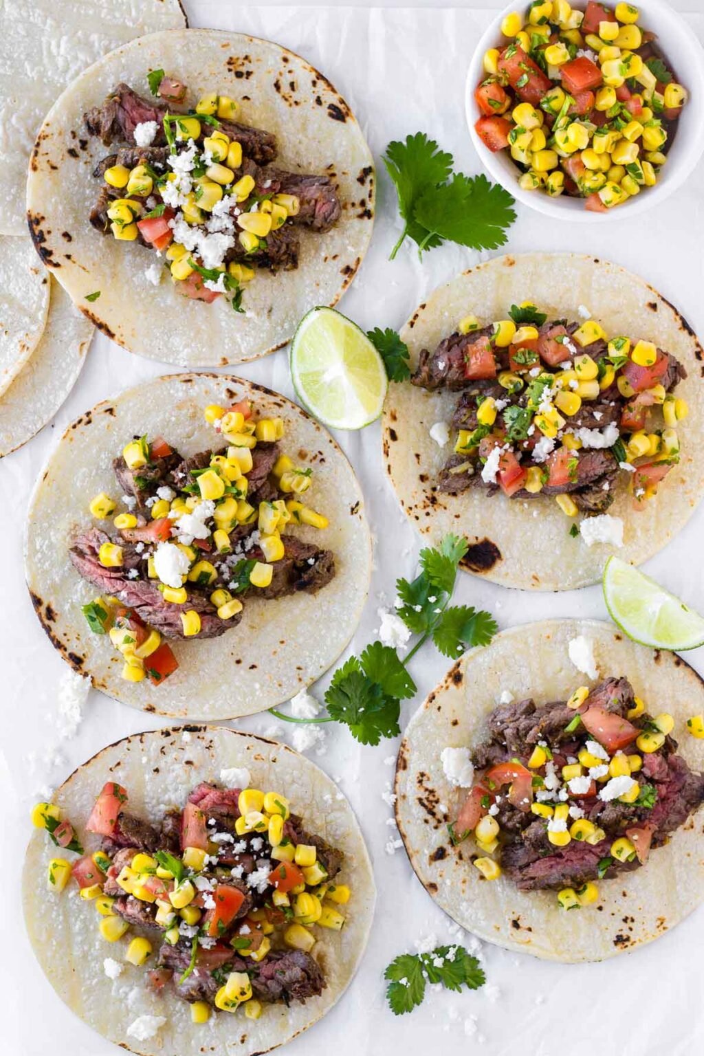 Skirt Steak Tacos with Easy Marinade Cooking For My Soul