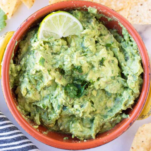 Easy 4 Ingredient Guacamole Recipe - The Natural Nurturer