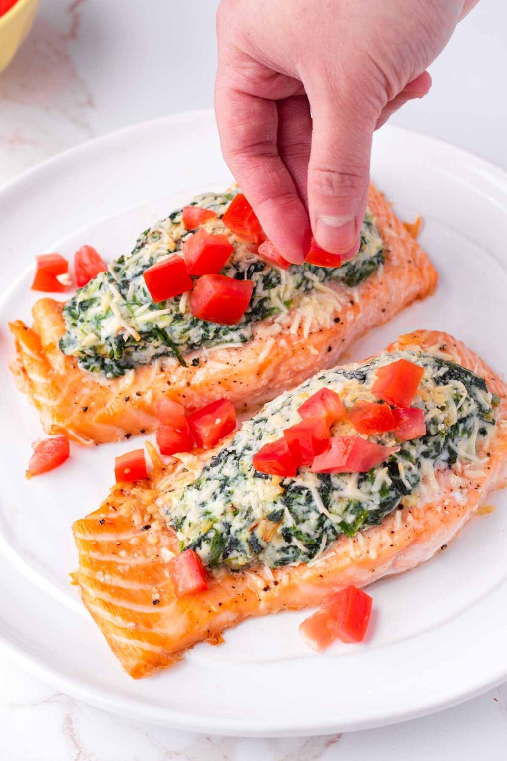 Baked Salmon Florentine Cooking For My Soul