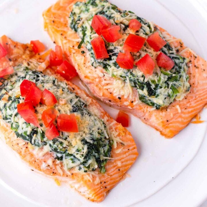 Baked Salmon Florentine Cooking For My Soul