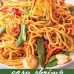 pin image design for easy shrimp lo mein recipe