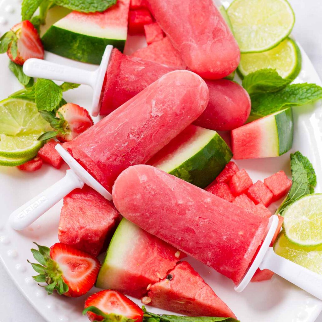 Watermelon Popsicles (4 Ingredients) Cooking For My Soul