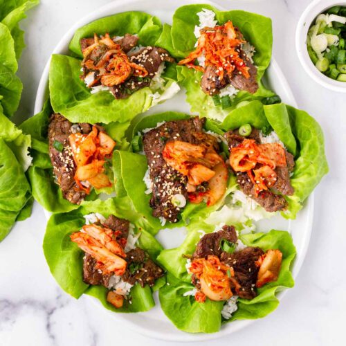 Korean Beef Lettuce Wraps Cooking For My Soul