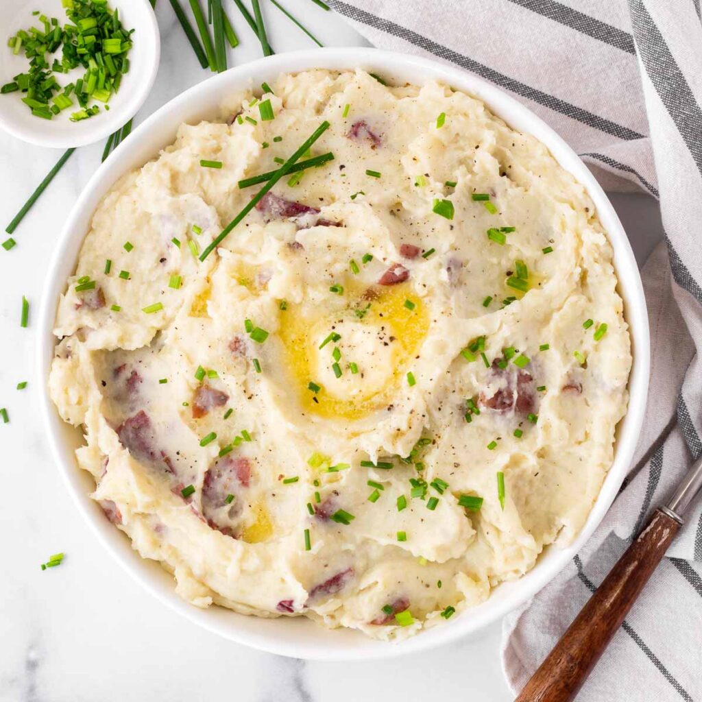 Red Skin Mashed Potatoes Cooking For My Soul
