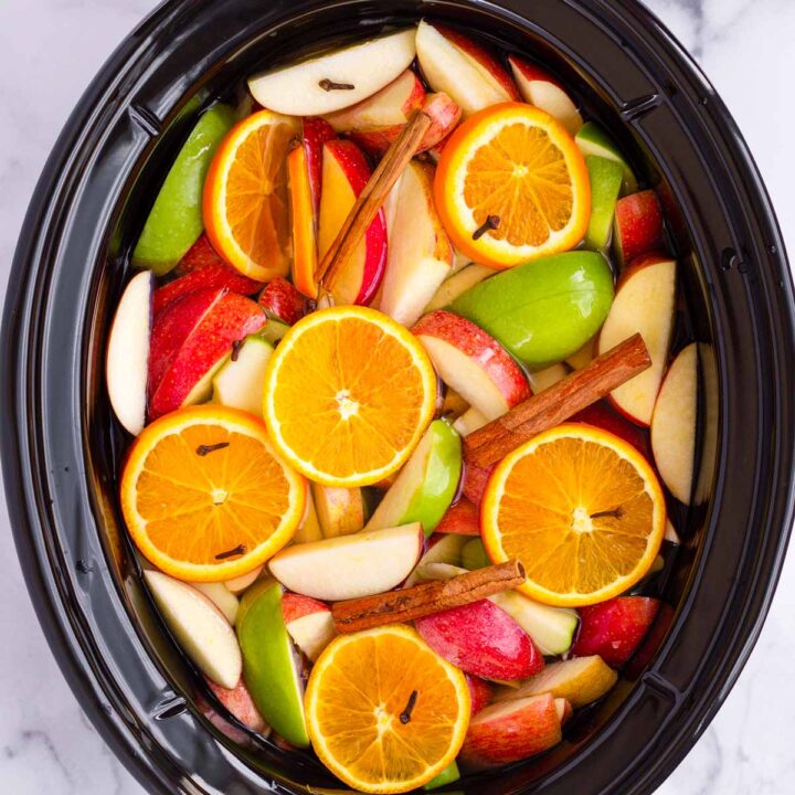 Easy Slow Cooker Apple Cider - Cooking For My Soul