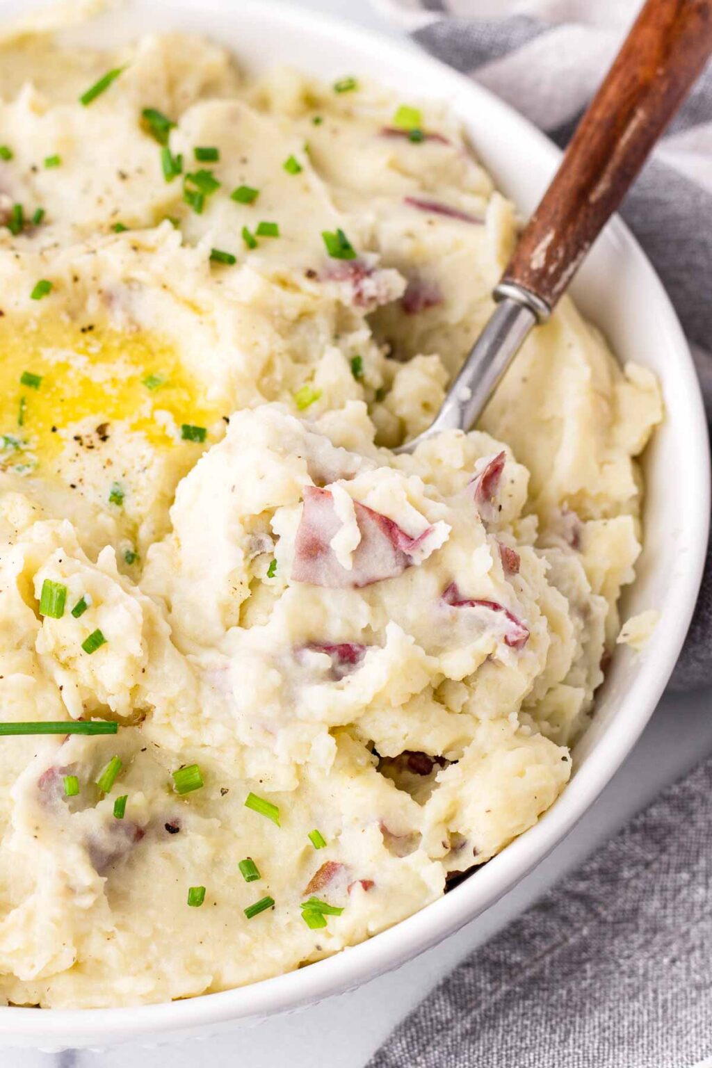 Red Skin Mashed Potatoes - Cooking For My Soul