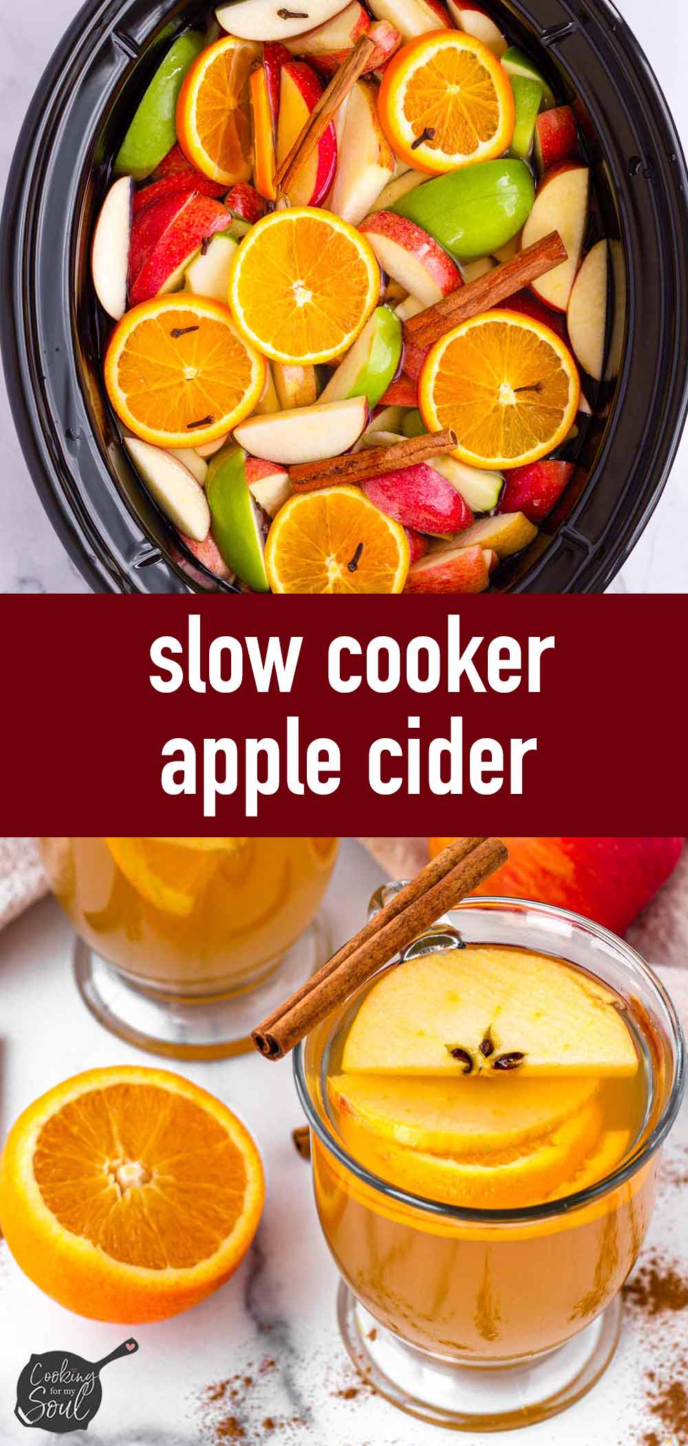 Easy Slow Cooker Apple Cider Cooking For My Soul