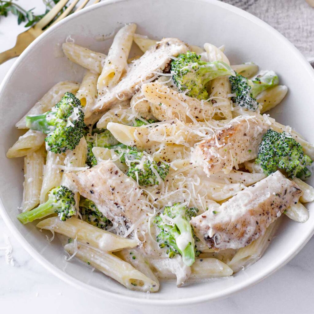 Chicken Broccoli Alfredo Cooking For My Soul