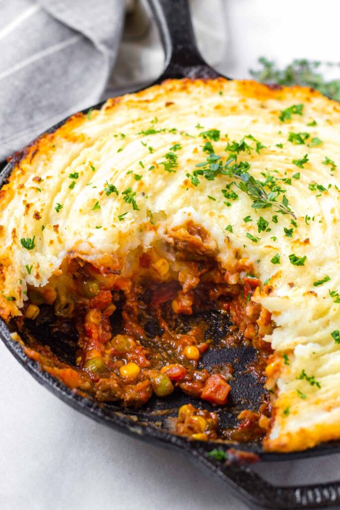 Skillet Shepherd's Pie - Cooking For My Soul