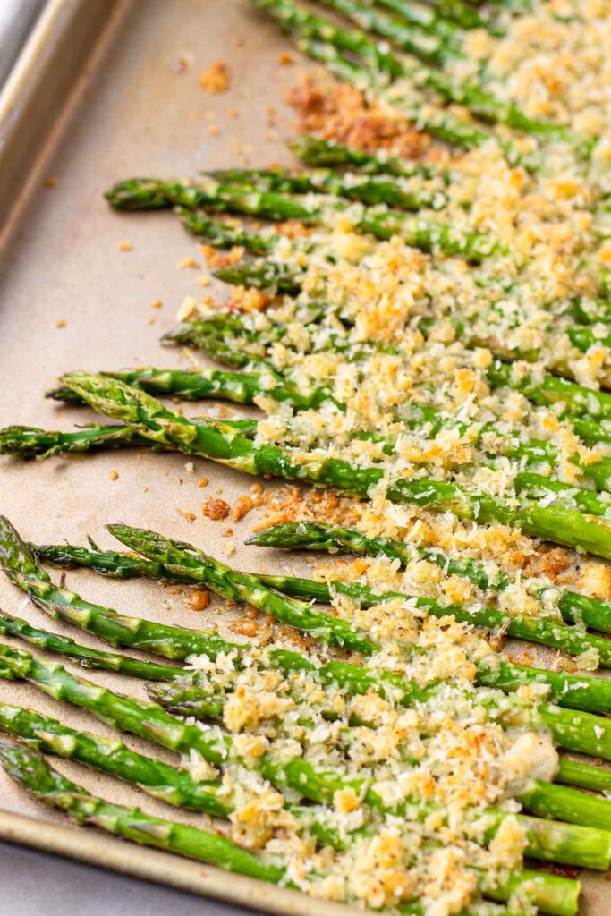 Roasted Parmesan Asparagus - Cooking For My Soul