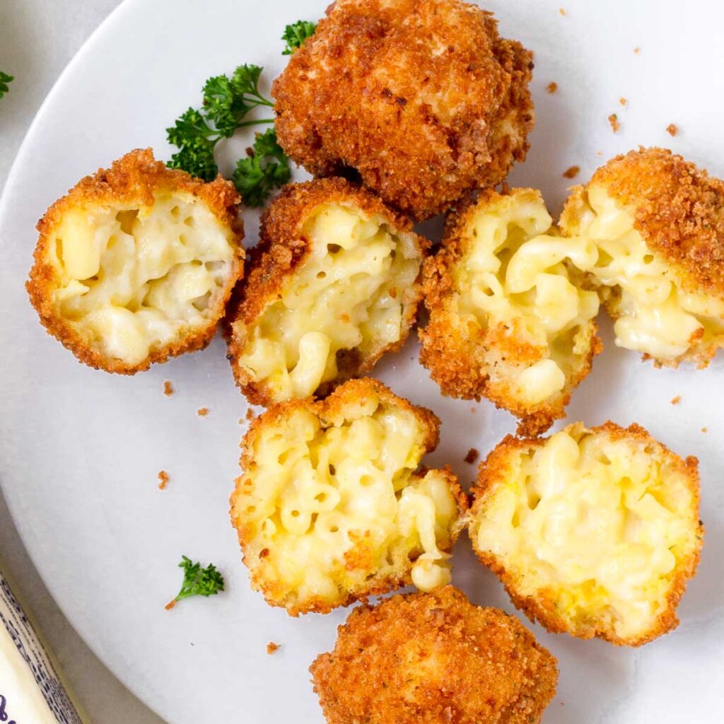 Fried Mac and Cheese Bites Cooking For My Soul