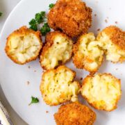 Fried Mac and Cheese Bites - Cooking For My Soul