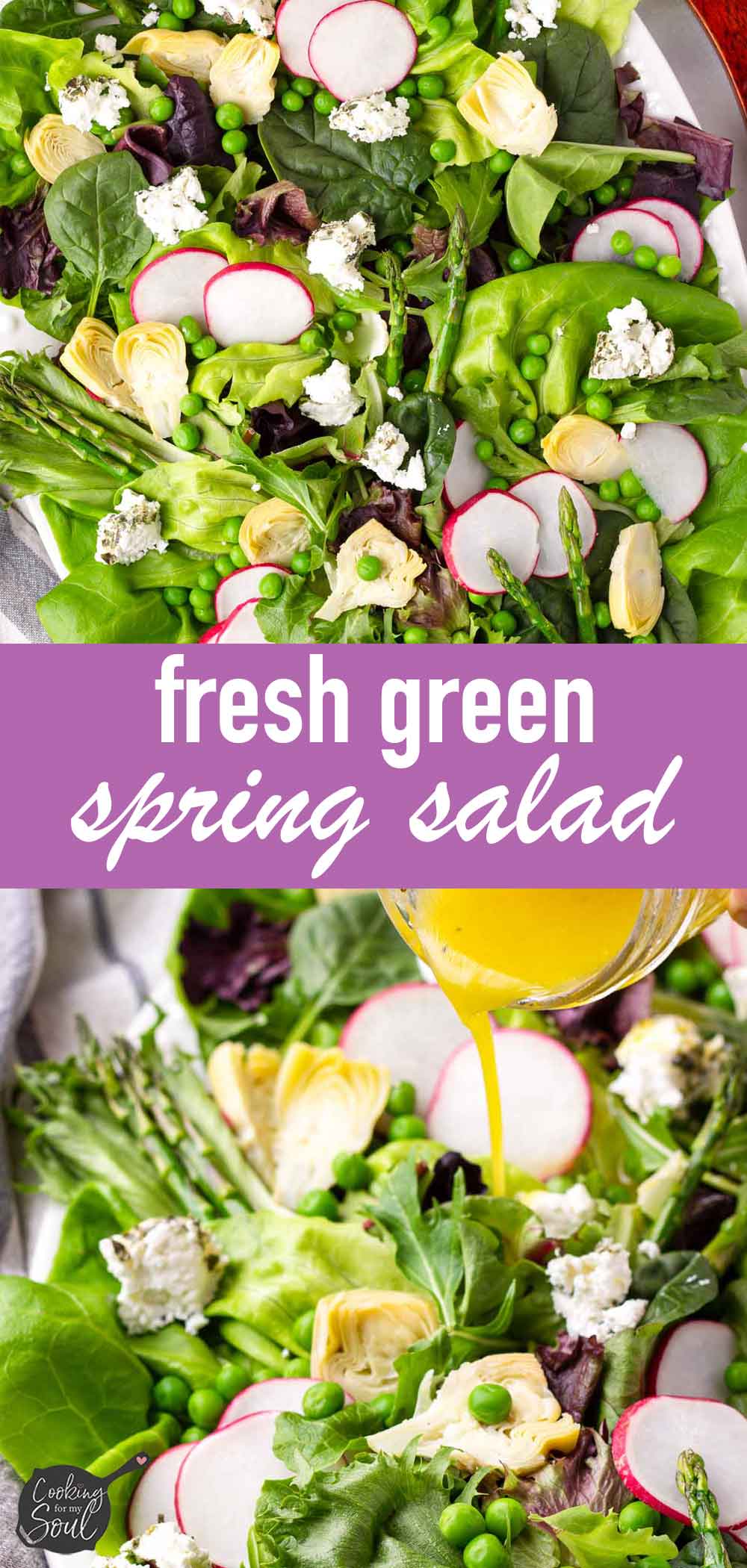 Fresh Spring Salad - Cooking For My Soul