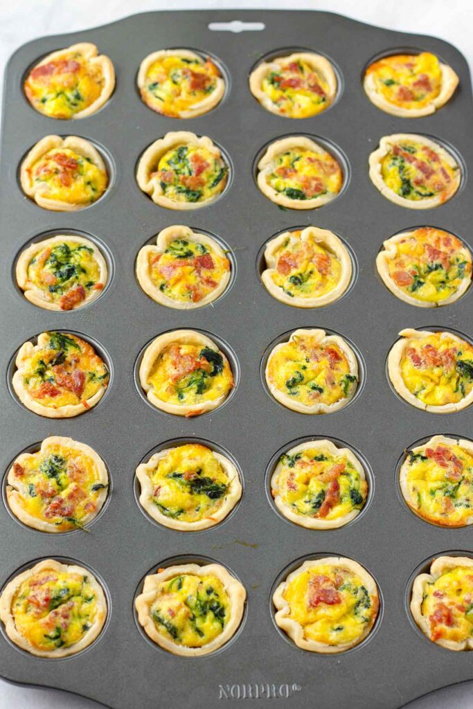 Mini Spinach Quiches Cooking For My Soul