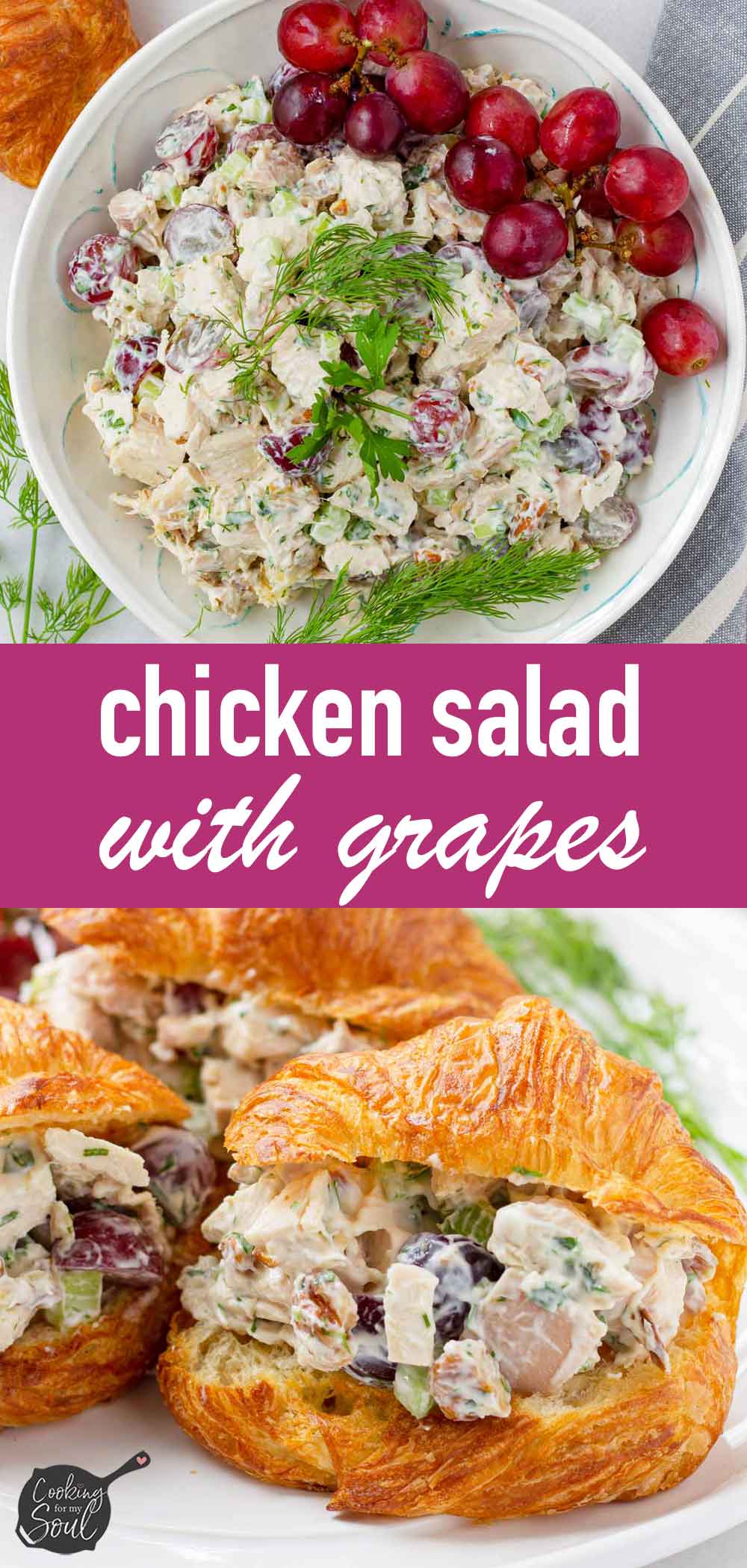 Chicken Salad with Grapes - Cooking For My Soul
