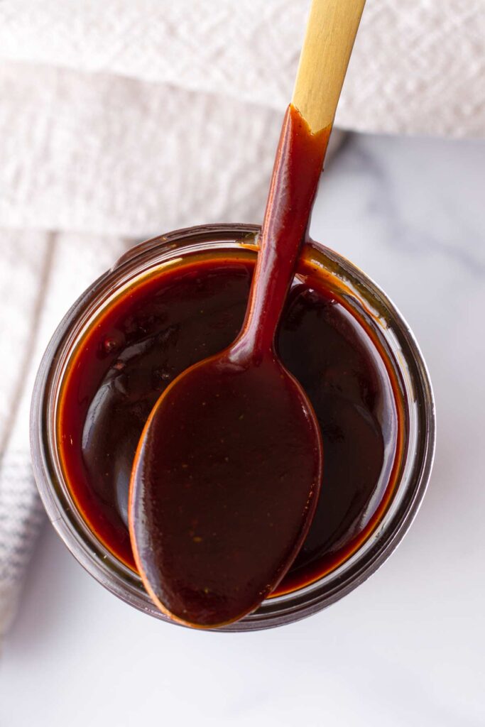 Homemade Sweet BBQ Sauce - Cooking For My Soul