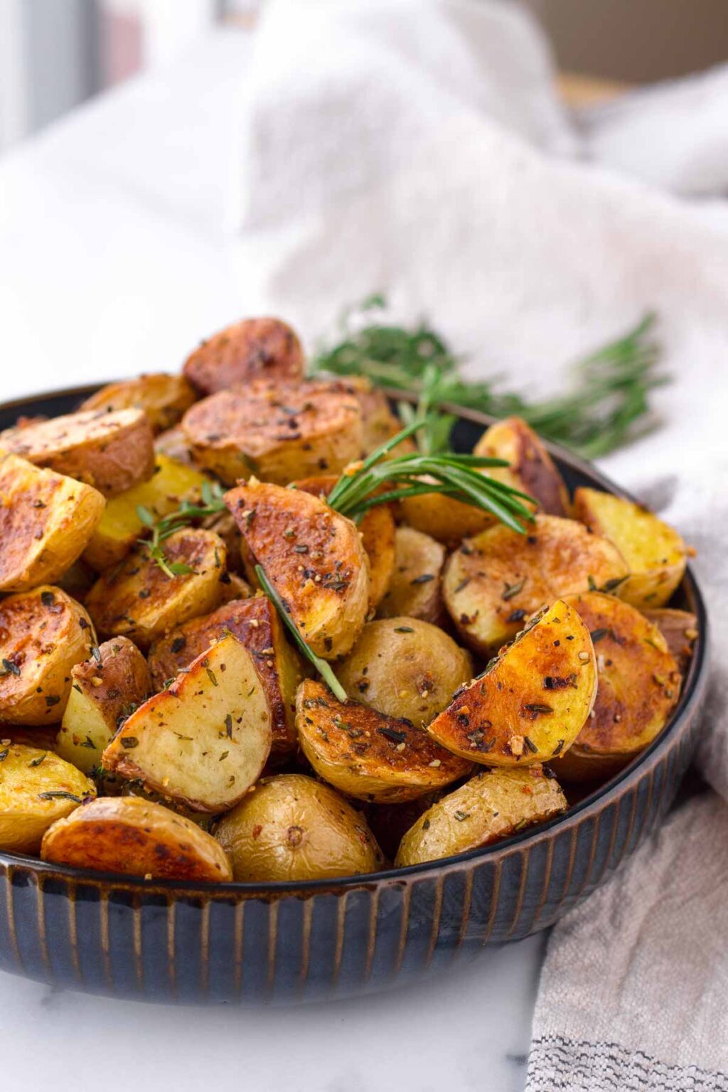 Oven Herb Roasted Potatoes - Cooking For My Soul