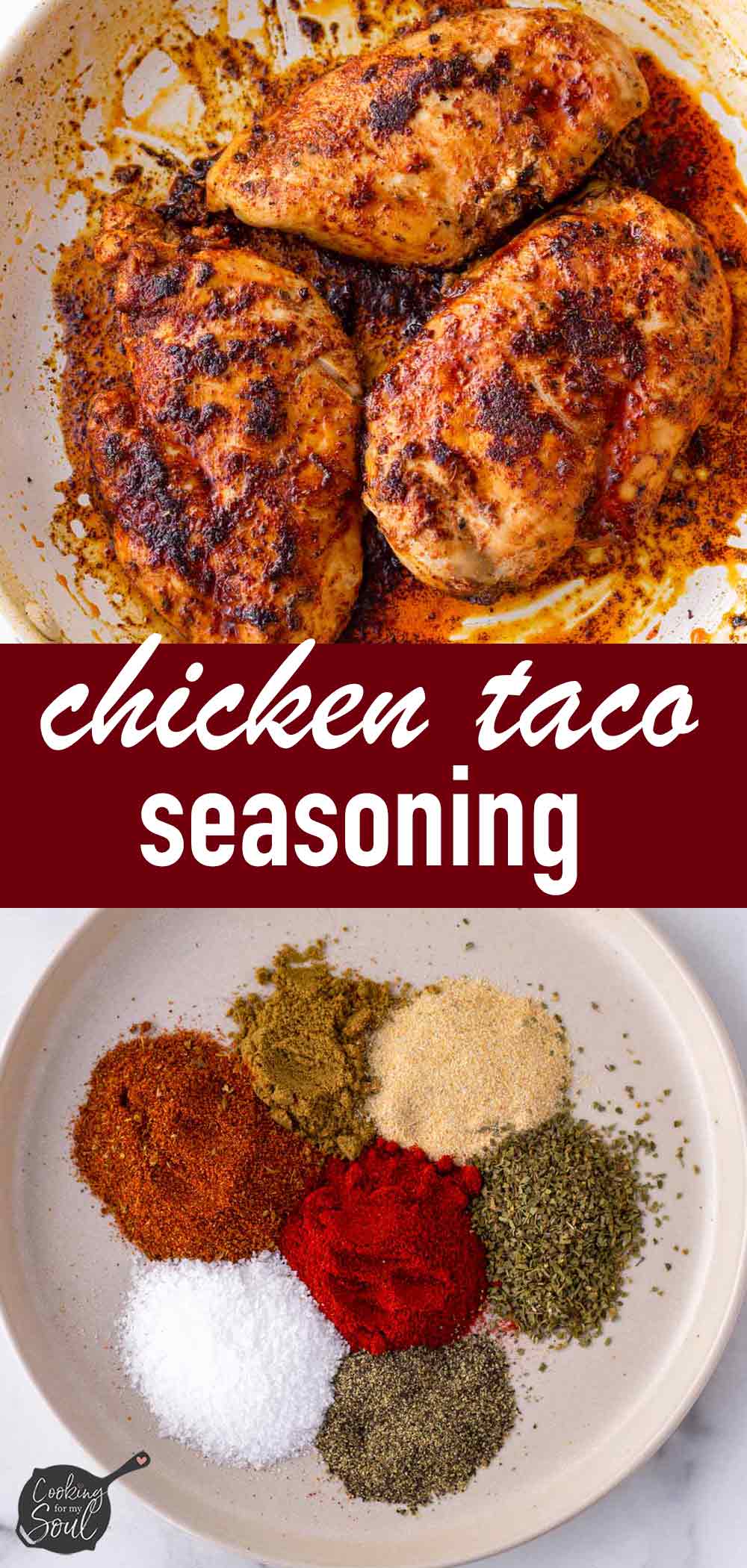 Chicken Taco Seasoning - Cooking For My Soul