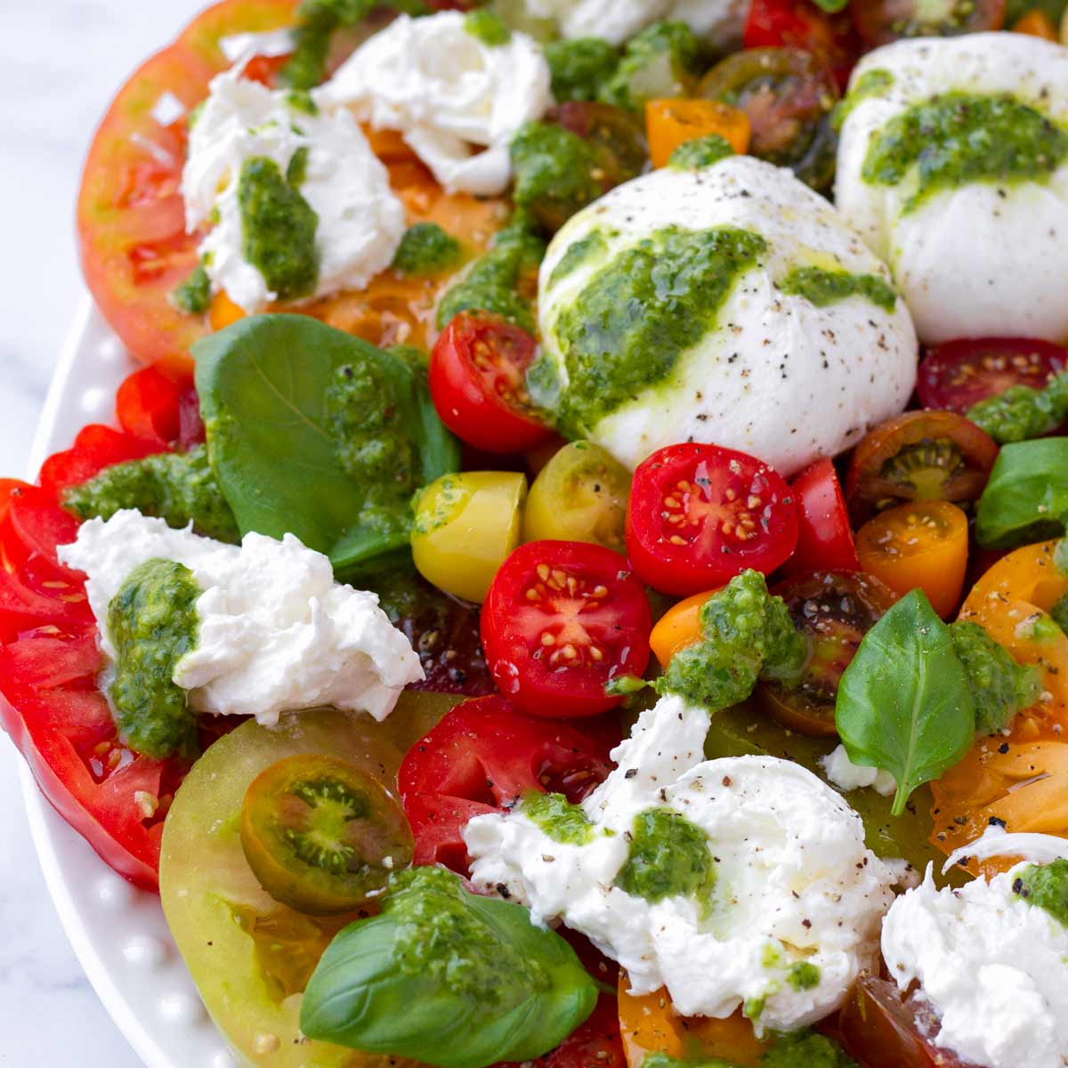 Burrata Salad - Cooking For My Soul