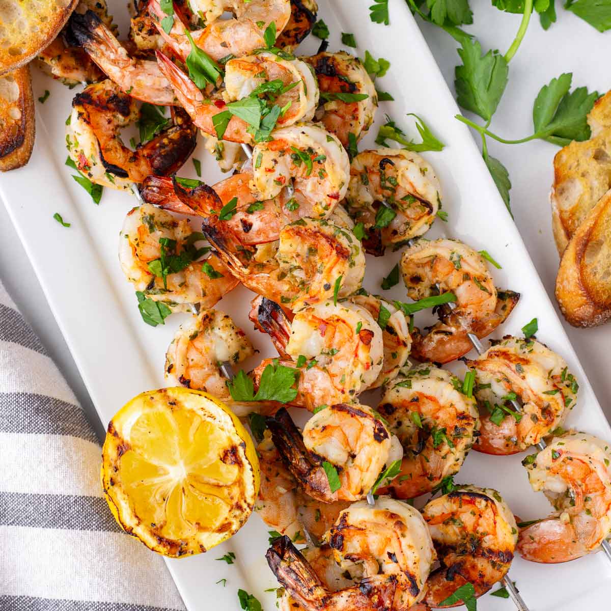 The BEST Grilled Shrimp Marinade Recipe 