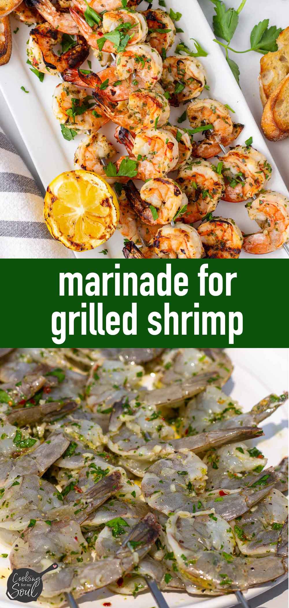 Grilled Shrimp Marinade - Cooking For My Soul