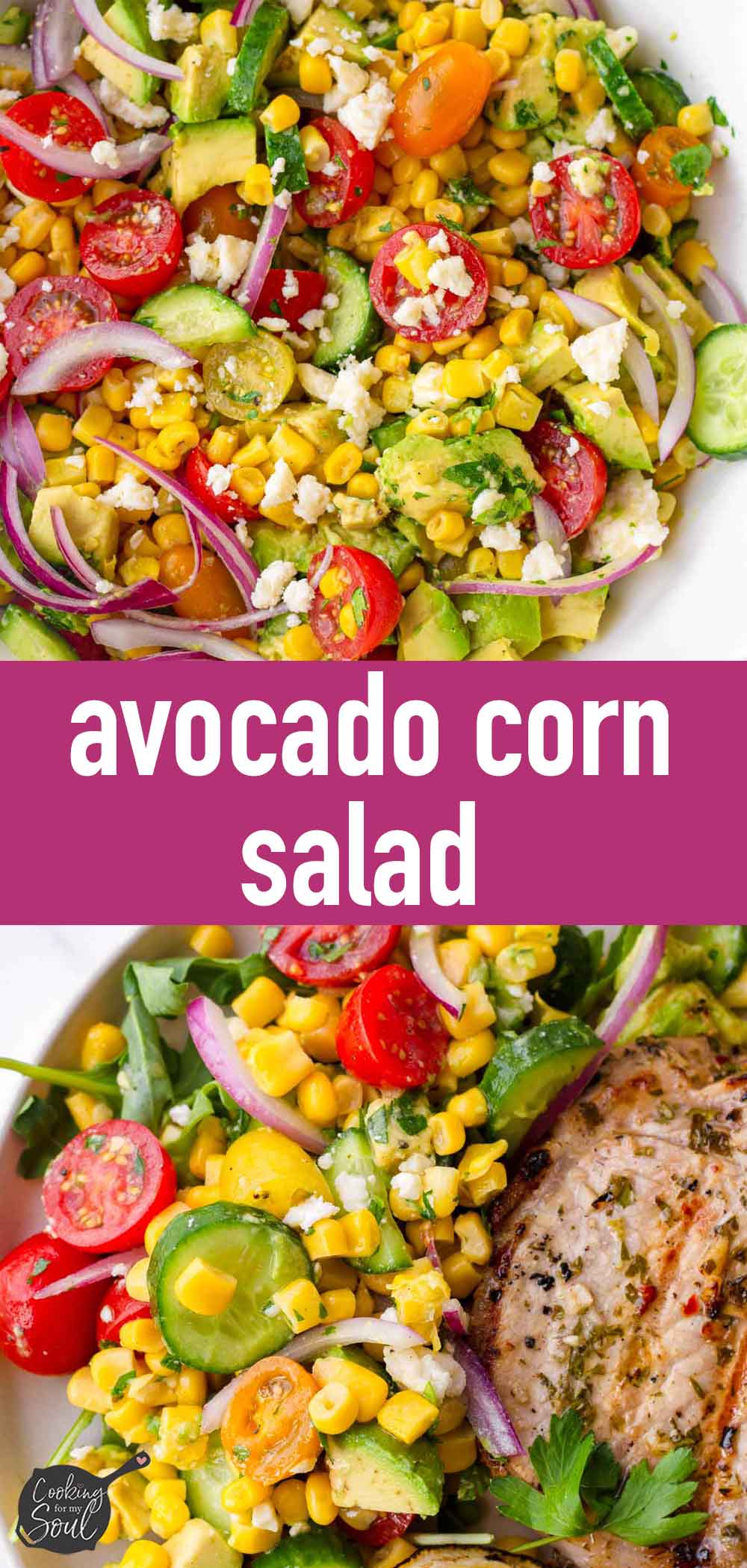 Avocado Corn Salad - Cooking For My Soul