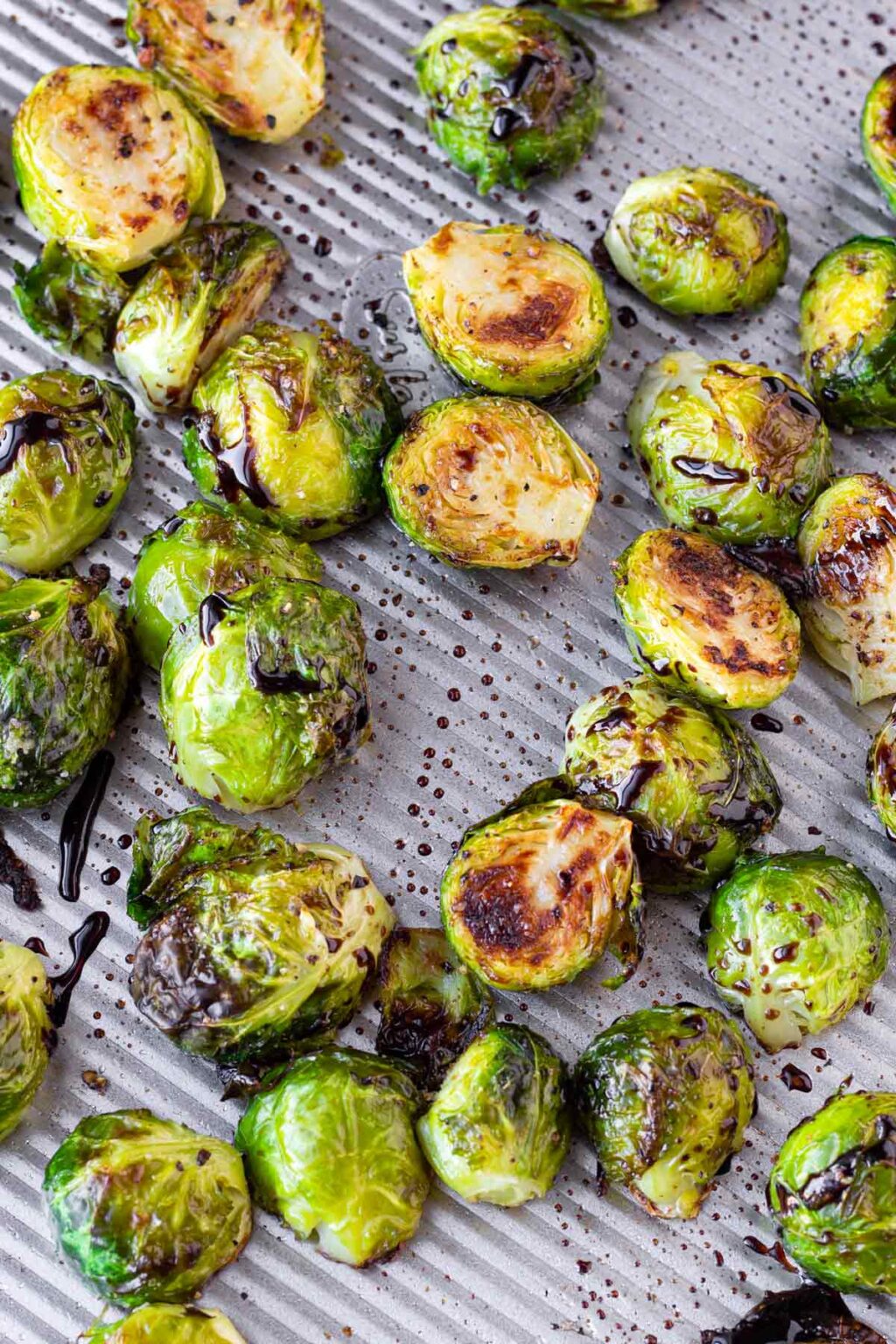 Balsamic Glazed Brussels Sprouts - Cooking For My Soul