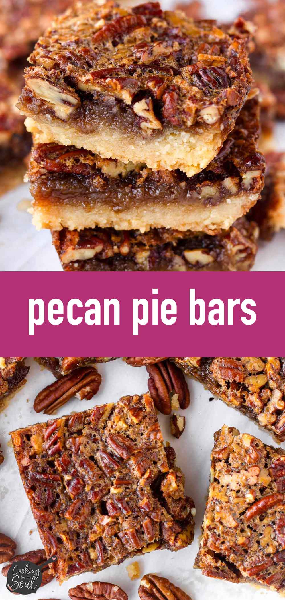 Pecan Pie Bars - Cooking For My Soul