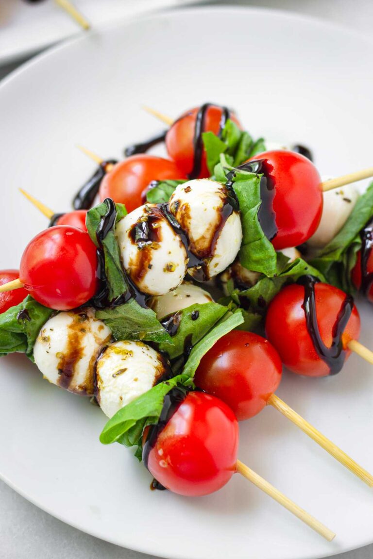 Caprese Skewers - Cooking For My Soul