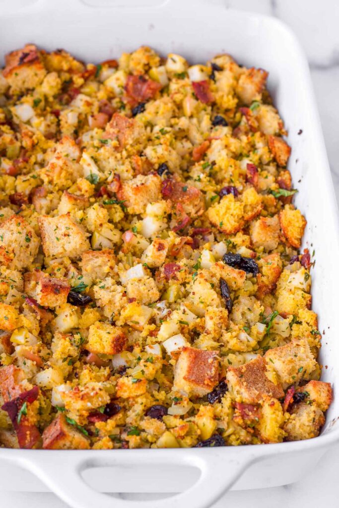 Cornbread Stuffing - Cooking For My Soul