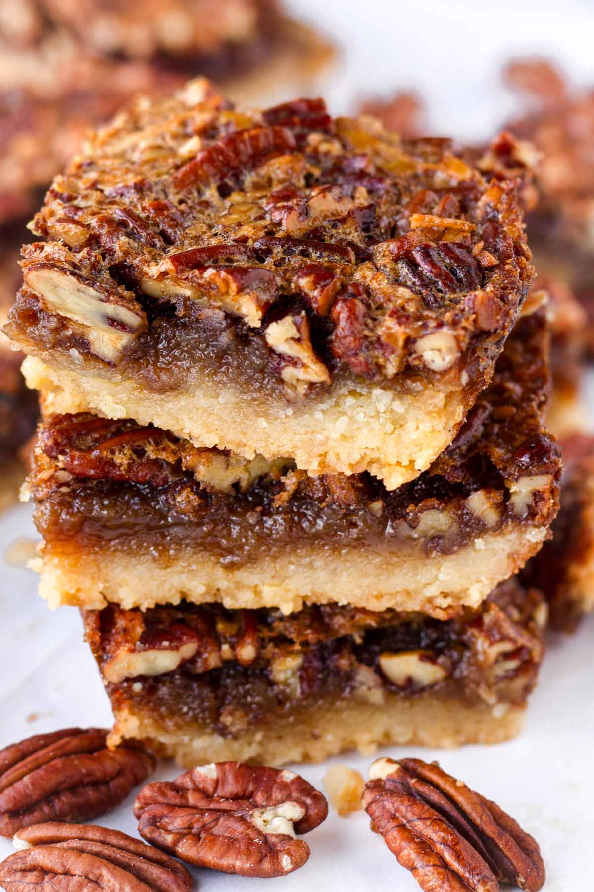 Pecan Pie Bars - Cooking For My Soul