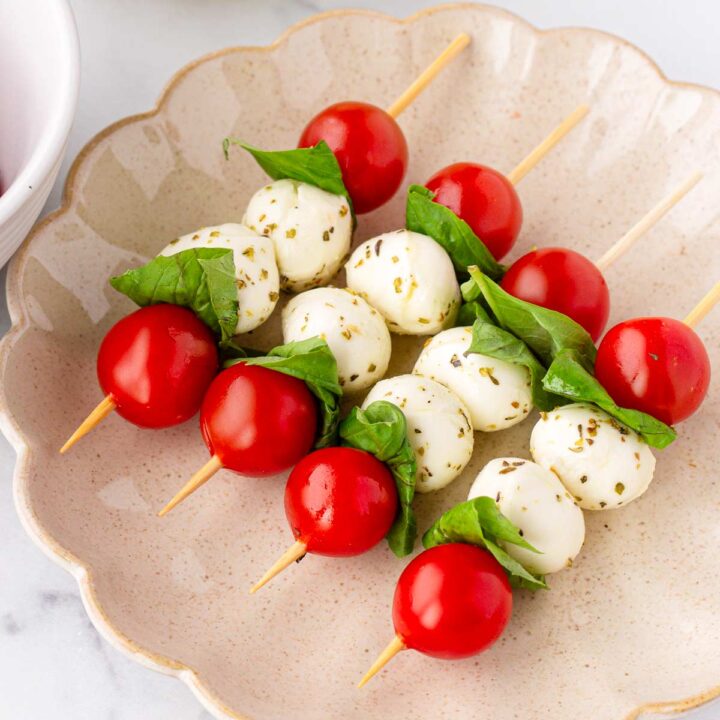 Caprese Skewers - Cooking For My Soul