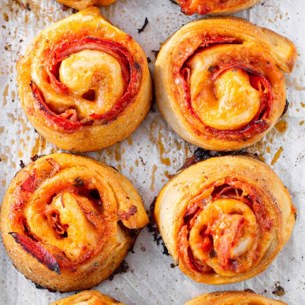 Pepperoni Pizza Rolls - Cooking For My Soul