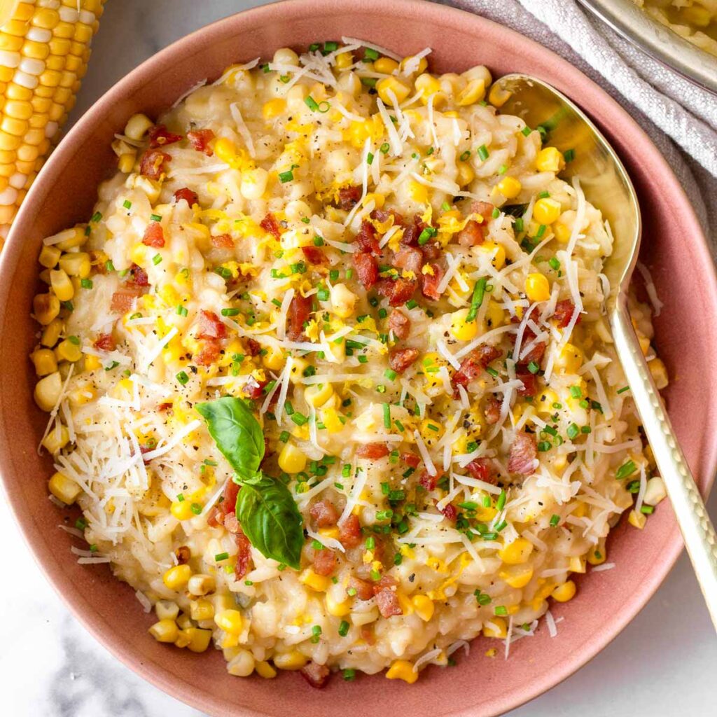 Corn Risotto - Cooking For My Soul