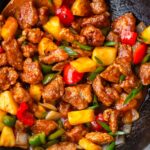 sweet and sour pork with pineapple