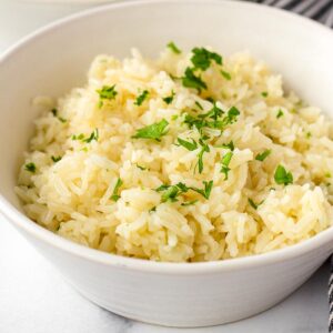 Garlic Butter Rice - Cooking For My Soul