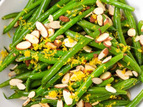 green bean salad with lemon dressing Lemon Green Beans
