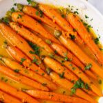 honey glazed carrots with orange