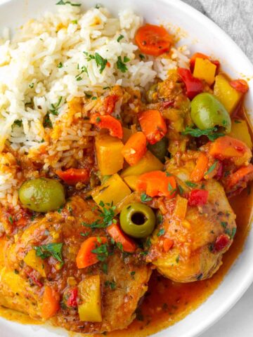 spanish chicken stew with rice