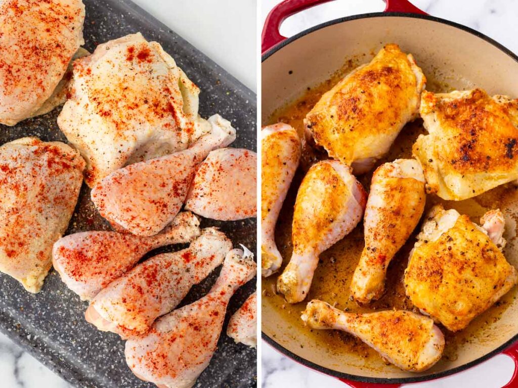 how do you make spanish stew chicken
