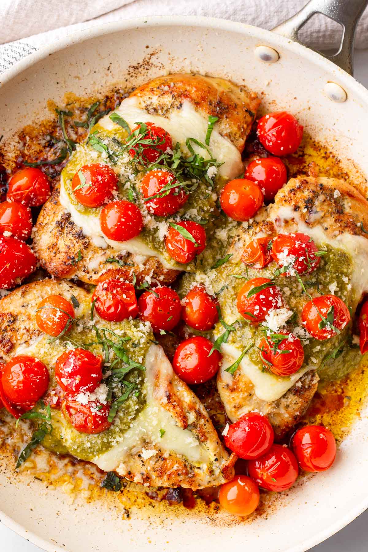 skillet chicken margherita