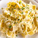 creamy lemon pasta dish