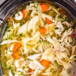 slow cooker chicken noodle soup