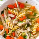 chicken noodle soup with rotisserie chicken