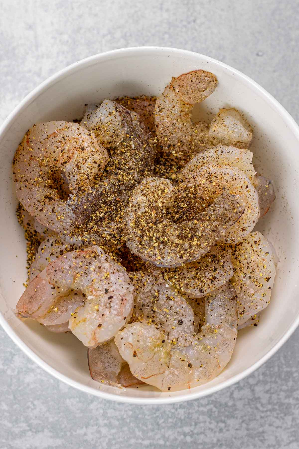 seasoning shrimp