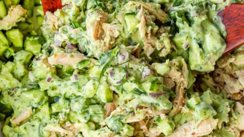 Green Goddess Chicken Salad