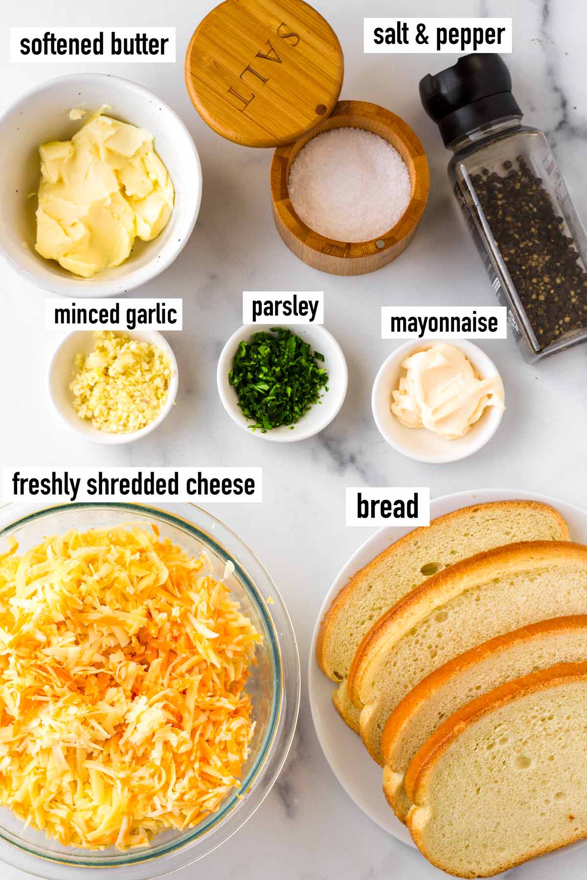 labeled ingredients