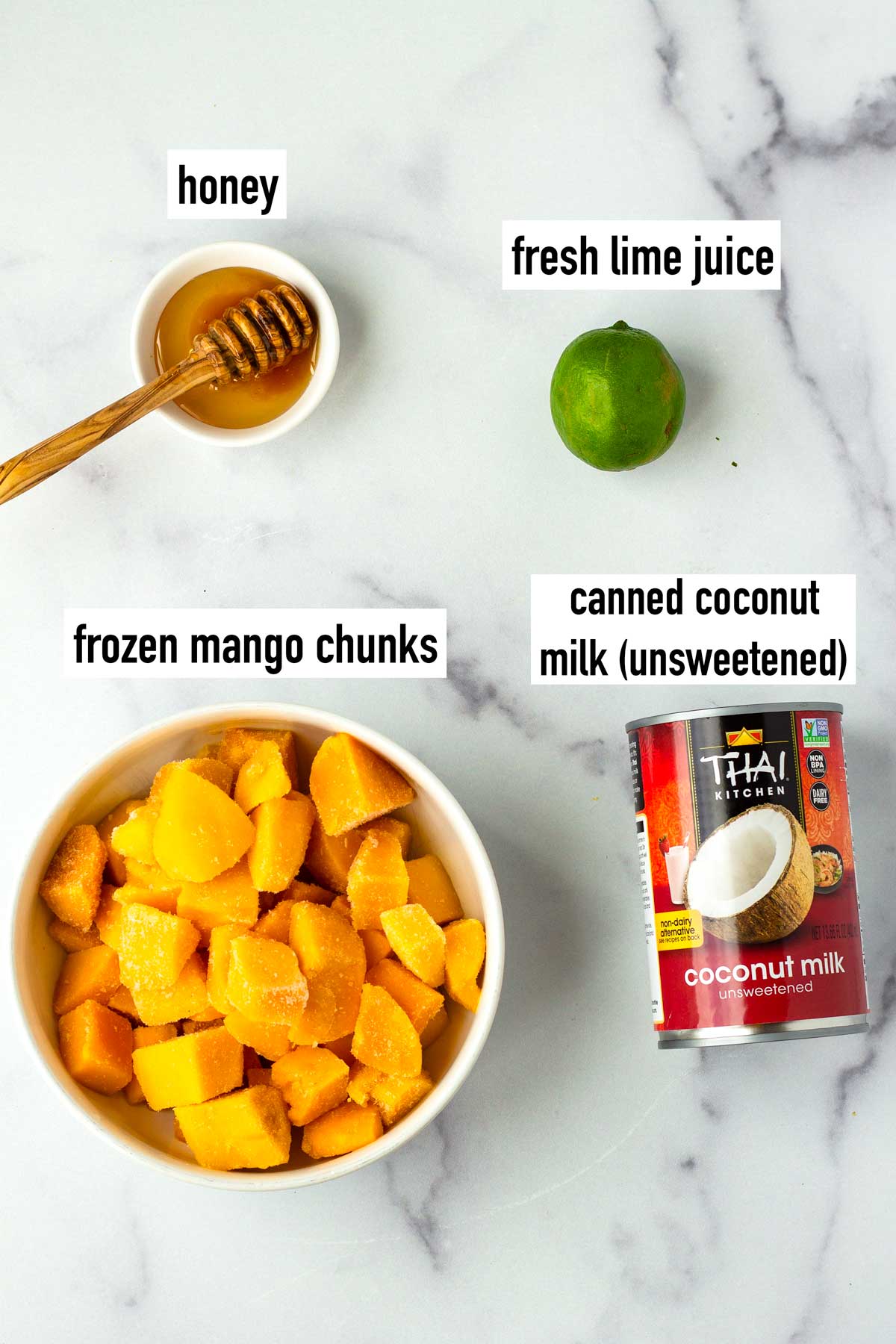 labeled ingredients