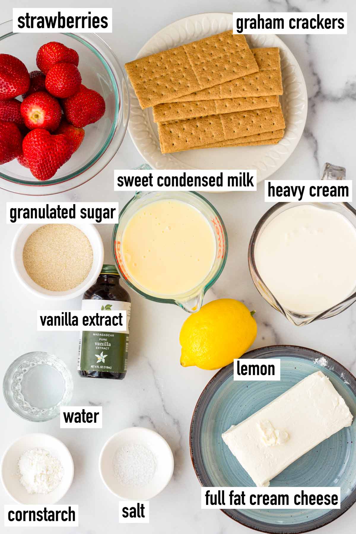 labeled ingredients
