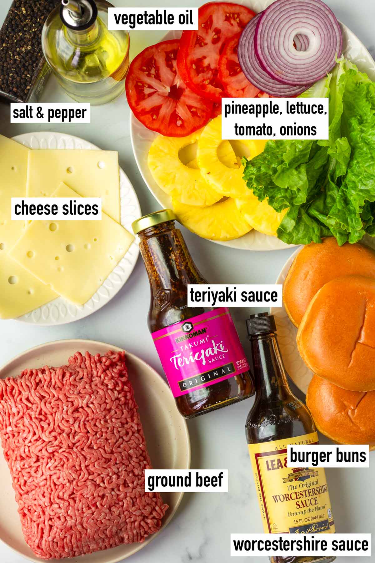 labeled ingredients